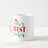 サンタズニッケスト先生 コーヒーマグカップ (正面左)