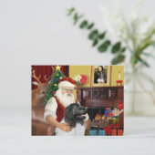 サンタズニューフィーのランドセル シーズンポストカード (スタンド正面)