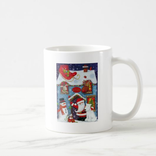 サンタズハウス コーヒーマグカップ (右)