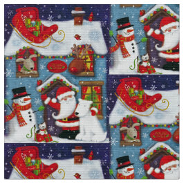 サンタズハウス ファブリック