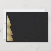 サンタズハット気持ちフォトホリデーカード シーズンカード (裏面)