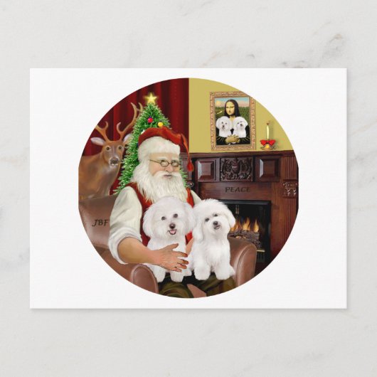 サンタズバイコンフリーズ シーズンポストカード (正面)