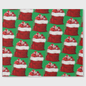 サンタズバッグ ラッピングペーパー (フラット)
