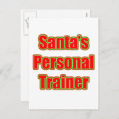サンタズパーソナルトレーナー シーズンポストカード (正面/裏面)