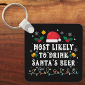 サンタズビールが最も飲みやすい|過去記事 キーホルダー (正面)