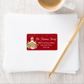 サンタズフレンズ差出人住所ラベル ラベル (インサイチュ)