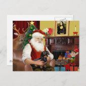 サンタズブラック/タンダックスシュント(#16) シーズンポストカード (正面/裏面)