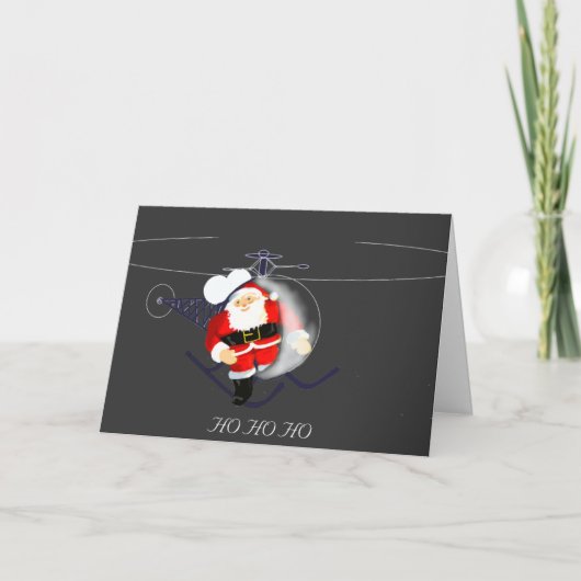 サンタズヘリコプター シーズンカード (正面)