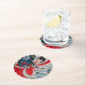 サンタズヘルパークリスマス紙コースター ペーパーコースター (インサイチュ)