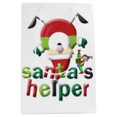 サンタズヘルパーメリークリスマス抱き枕 ミディアムペーパーバッグ (正面)