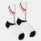 サンタズヘルパー小妖精や小人クリスマス ソックス (右)