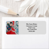 サンタズヘルパー差出人住所ラベル ラベル (インサイチュ)