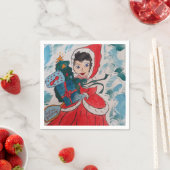 サンタズヘルパー紙 スタンダードカクテルナプキン (インサイチュ)