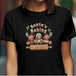 サンタズベーキングクルーChristmas Cookie Tシャツ