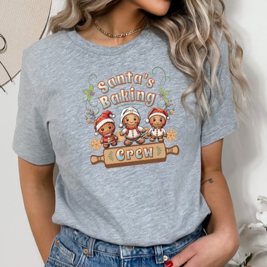サンタズベーキングクルーChristmas Cookie Tシャツ