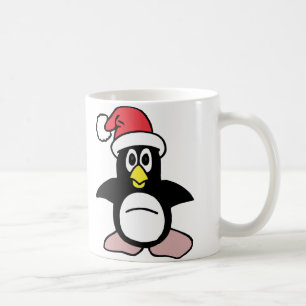 サンタズペンギンマスコット コーヒーマグカップ