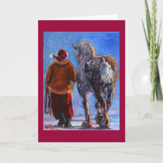 サンタズホイーラー縁ど赤 シーズンカード