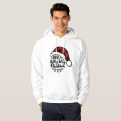 サンタズホリーウィッシュすてきフード付きスウェットシャツ パーカ (正面フル)