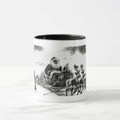 サンタズホワイトクリスマスマグカップ マグカップ (中央)