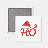 サンタズホーキューブクリスマス マグネット (正面/裏面)