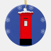 サンタズポストボックス セラミックオーナメント (正面)