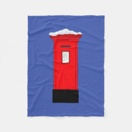 サンタズポストボックス フリースブランケット