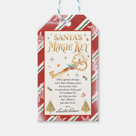 サンタズマジカル鍵クリスマスイブボックスフィラー ギフトタグ