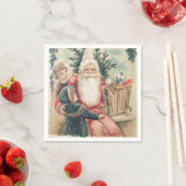 サンタズメリークリスマス スタンダードカクテルナプキン (インサイチュ)