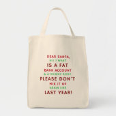 サンタズユーモアヘブントート トートバッグ (正面)