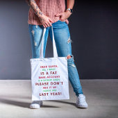 サンタズユーモアヘブントート トートバッグ