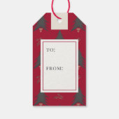 サンタズライギフトプレゼント ギフトタグ (裏面)