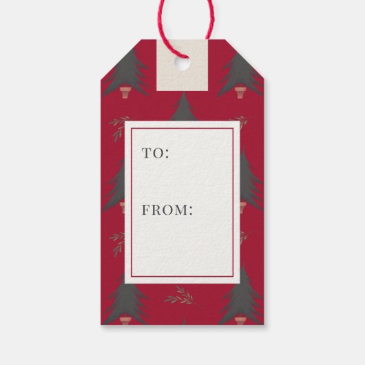 サンタズライギフトプレゼント ギフトタグ (裏面)