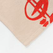 サンタズラップ フリースブランケット (角)