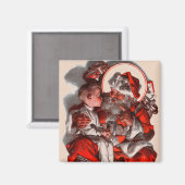 サンタズラップ マグネット (正面/裏面)