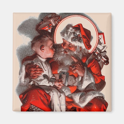 サンタズラップ マグネット (正面)