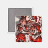 サンタズラップ マグネット (正面/裏面)