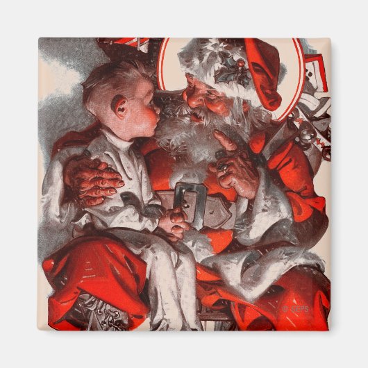 サンタズラップ マグネット (正面)