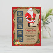 サンタズリストノースポールホリデークリスマスパーティー 招待状 (スタンド正面)