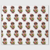 サンタズリトルかわいらしヘルパー ラッピングペーパー (フラット)