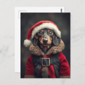 サンタズリトルストヘルパドッグ ポストカード (正面/裏面)