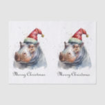 サンタズリトルヒッポカスタム 薄葉紙<br><div class="desc">私たちの"サンタのリトルヒッポ"のフェスティバル与えティッシュペーパーであなたのギフトにの魅力の余分な層を追加カスタム!この楽しいティッシュペーパーは、私たちの愛らしい水色のヒッポの繰り返しパターンを特徴とし、彼のサンタスポーツのハットは明るく。プレゼントの包装、ライニングギフトボックス、またはバッグを扱うユニークためのフローリッシュを追加するのに最適な、このティッシュペーパーは、あなたの休日のパッケージを即座に高める。素材高品質で作ら鮮やかれ、贈り物を木の下に真に目立たせるようにデザインされている。あなたはプレゼントを包む家族、友人、顧客など、このティッシュペーパーはカスタム「サンタの小さなヒッポ」の休日応援を広めるおもしろいと思い出に残る方法である！</div>