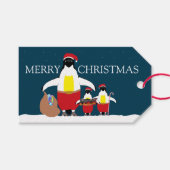 サンタズリトルヘルパギフトラベル ギフトタグ (正面(横))