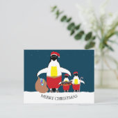 サンタズリトルヘルパホリデーハガキ シーズンポストカード (スタンド正面)