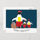 サンタズリトルヘルパホリデーハガキ シーズンポストカード (正面/裏面)