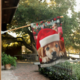 サンタズリトルヘルパーパピー ハウスフラッグ