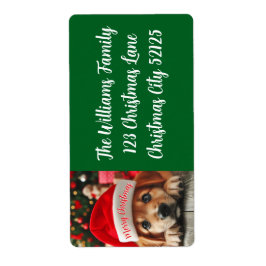 サンタズリトルヘルパーパピー ラベル