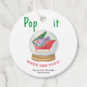 サンタズリポップ・アートのー – 彼女がポップしたとき フェイバータグ (正面)