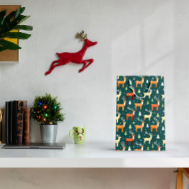 サンタズレトロトナカイ抱き枕 ミディアムペーパーバッグ