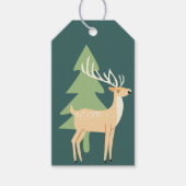 サンタズレトロトナディアギフトラベル ギフトタグ (正面)