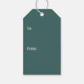 サンタズレトロトナディアギフトラベル ギフトタグ (裏面)